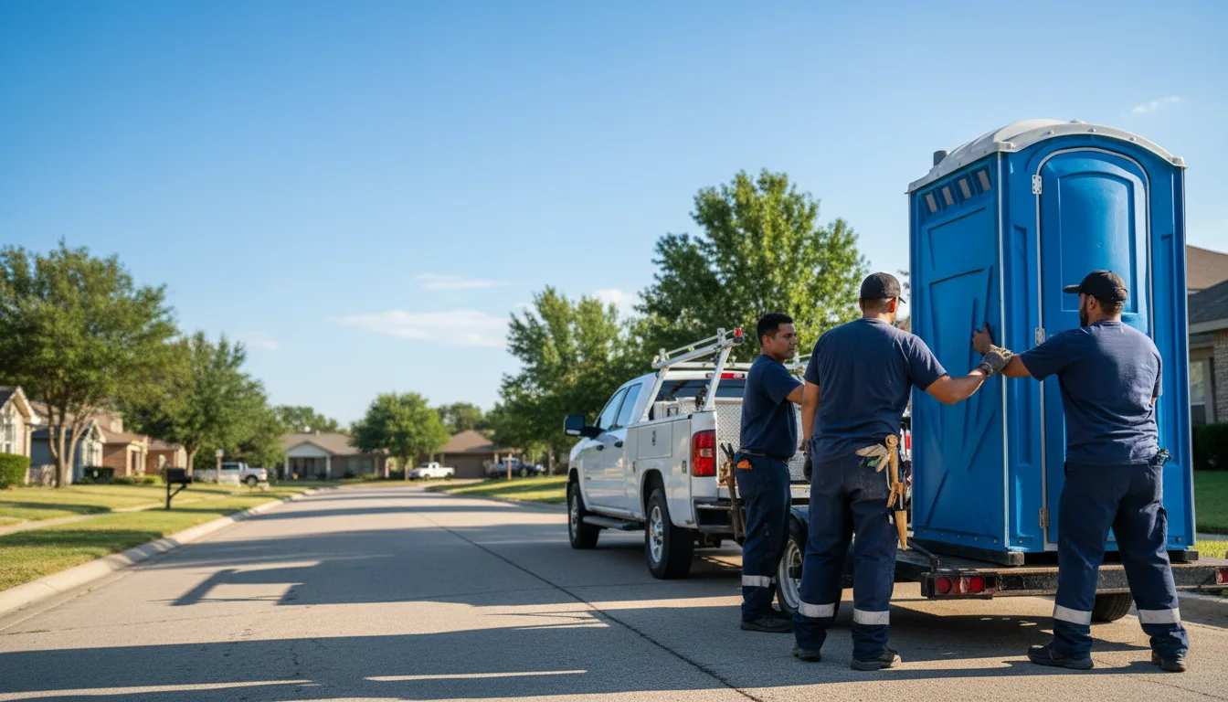 Portable Toilet Rental in Pulaski, IL near me